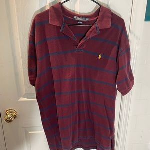 Polo by Ralph Lauren XL Striped Vintage Polo Shirt 100% Cotton